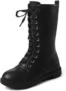 【PORTERNA】Zelda lace-up padded boots Amazon.com | pearlzone Women's Lace Up Knee High Boots